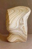 alabaster sculpture - lines
